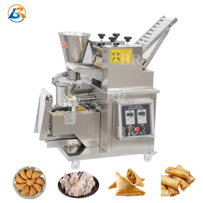 Good quality automatic shaomai big wonton gyoza dumpling empanada making machine south korea dumpling machine