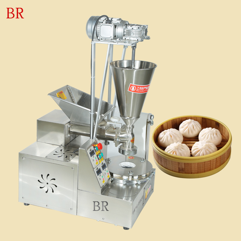 2022 High Efficiency Bun Making Machine Automatic Small Steamed Stuffed Bun Baozi Nepal Momo Dimsum Making Machine