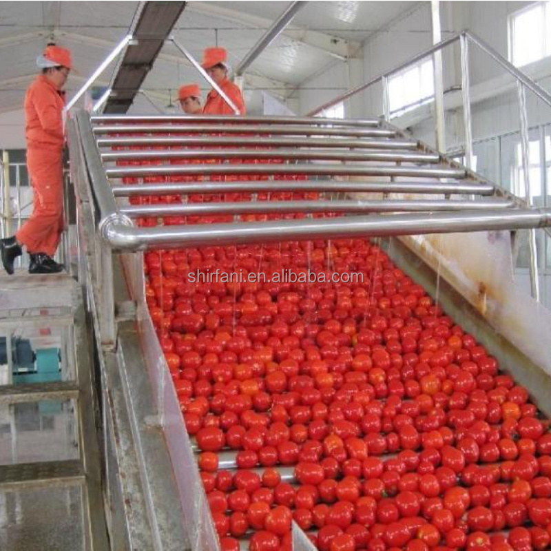 Tomato sauce ketchup production processing line sachet paste filling machinery