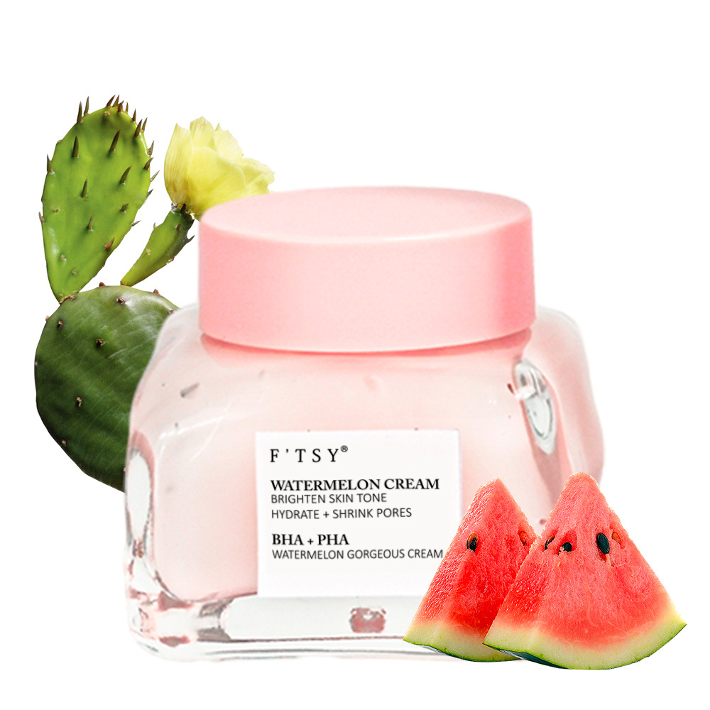 OEM Free Wash Hydrating Watermelon Sleeping Glow Face Mask with Hyaluronic Acid