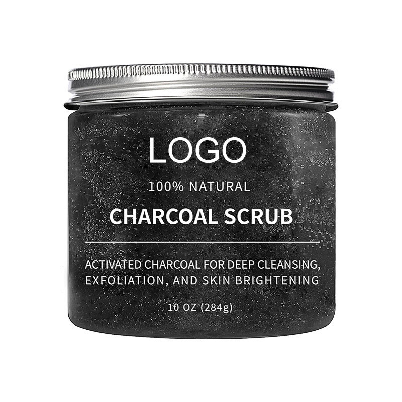 OEM Natrual Dead Skin Remover Deep Cleaning Bamboo Charcoal Exfoliating Organic Body Scrub