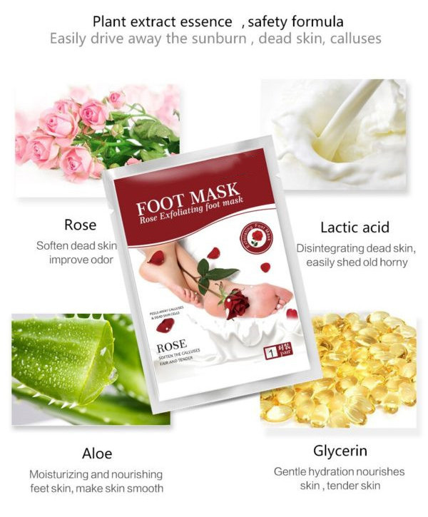 Best Quality Dead Skin Removal Soften Calluses Exfoliating Hand And Foot Peel Mask Set