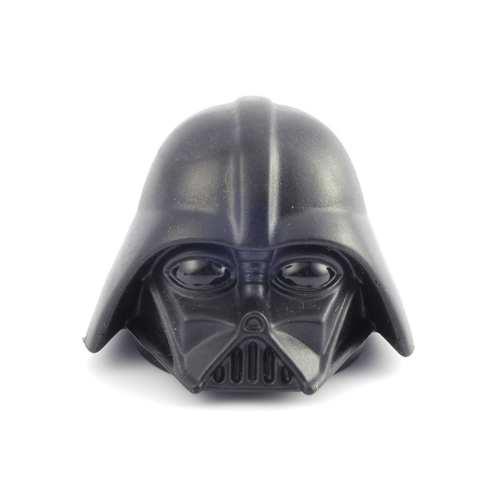 Unique Premium Darth Vader Herb Grinder Easy to Use 3-Part Metal Black Smoking Tobacco Grinder