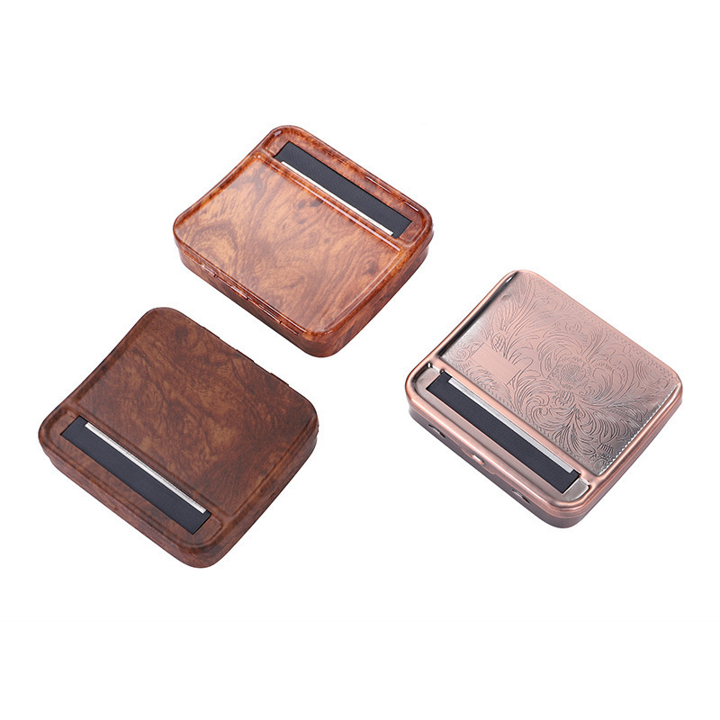 Industrial direct Cigarette Case Metal Manual Cigarette Rolling Machine for sale Tobacco Accessories Hot  Selling