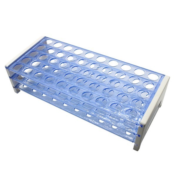 Hot Sell Multi Function Laboratory Plastic Rack for Test Tube 18MM 40 Holes