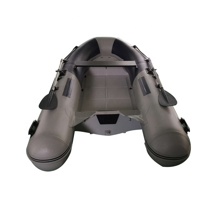 Hypalon inflatable rib boat with fiberglass bottom