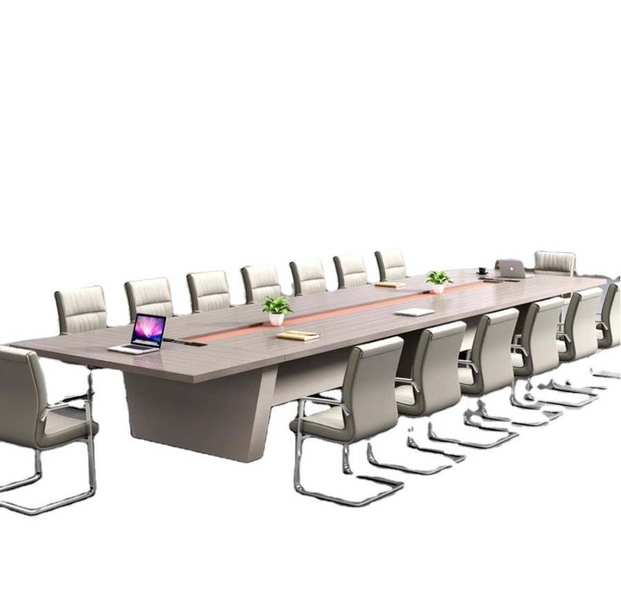 wooden 20 person conference room desk table office conference table  modern conference tables and chairs 12 person