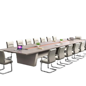 wooden 20 person conference room desk table office conference table  modern conference tables and chairs 12 person