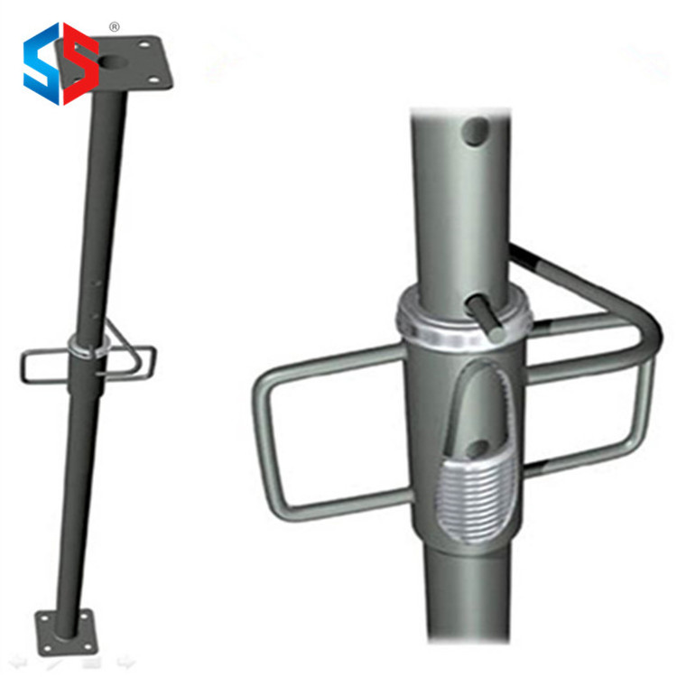 Factory Building Adjustable Support Telescopic Steel Shoring Jack Post Shore telescopic scaffold