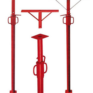 Tianjin SS Scaffold Scaffolding Metal Painted Acro Props Shoring Jack Adjustable Steel Post Shores for Construction