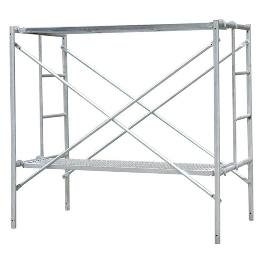 SS Walk through h frame scaffolding 368 in scaffolding material list