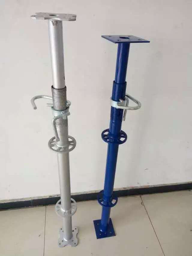 Tianjin SS Scaffold Scaffolding Metal Painted Acro Props Shoring Jack Adjustable Steel Post Shores for Construction