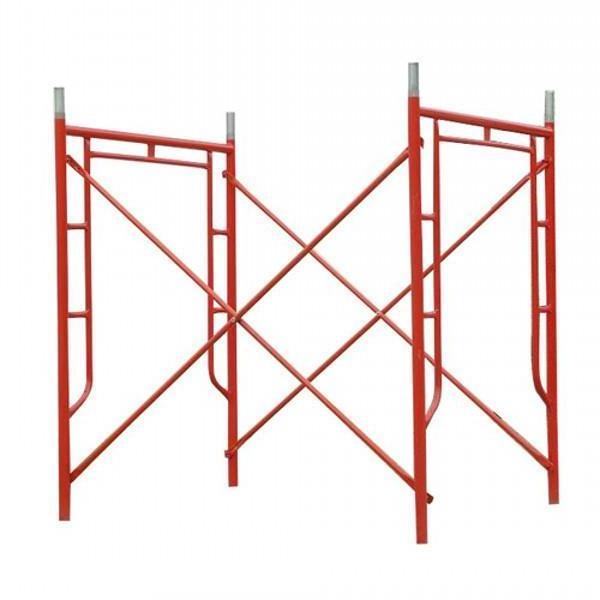 Tianjin SS walk through H frame scaffolding Heavy duty shoring mason frame Marco de andamios Scafold construction for sale