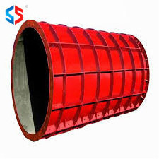 MF-114 Circular Column Round Tunnel System Steel Formwork For Construction