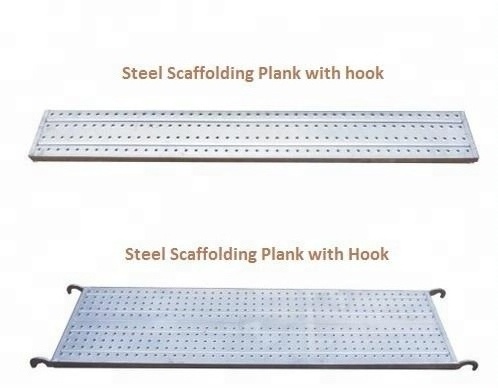 Tianjin SS Galvanized Scaffolding Building Bridge Steel Decking Walk board Plank For Sale