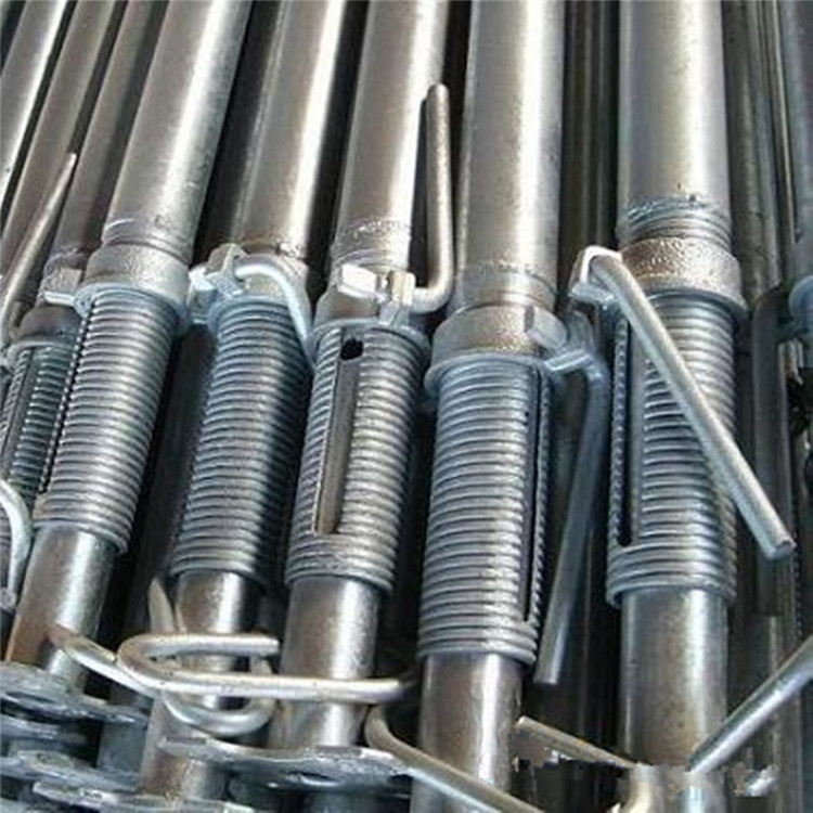 Tianjin SS Scaffold Group Galvanized Acro Prop Jacking Posts for Sale steel strut used acrow props puntales metalicos