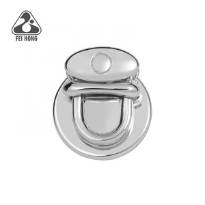 OEM Leather Craft Hardware Custom Metal Tuck Lock Clasp for Bags