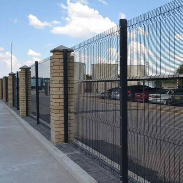 High security fence 358 fence anti theft galvanized anti cut airport powered coated anti climb fence price