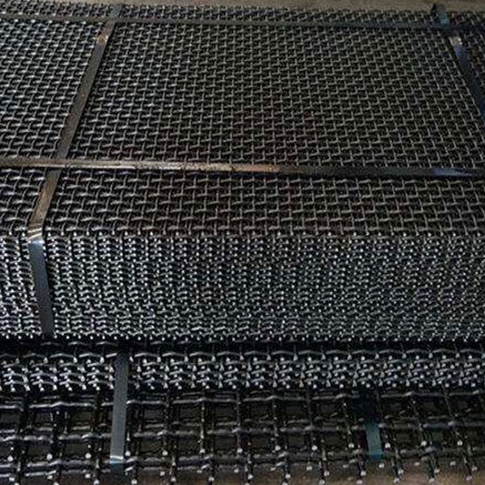 65mn Crimped Woven Wire Mesh Customized Stainless Steel Screen 1/2 Inch Mesh Bowl Vibrating Screen Window Screen Cloth