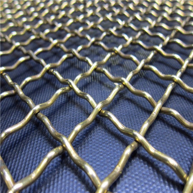 Stainless steel sieve mesh mine screen 304 316 stainless steel woven crimped wire mesh screen