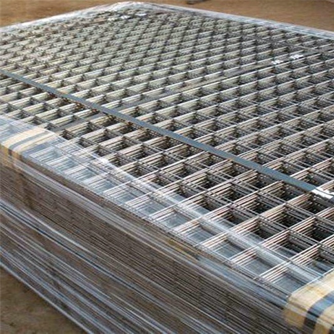 2x2 silver galvanized cattle welded wire mesh panel 3mm stainless steel welded wire mesh for sale