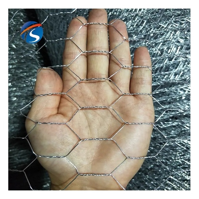 Galvanized hexagonal wire netting/hexagonal wire mesh/chicken coop wire mesh