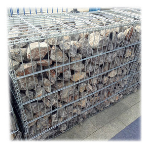 2x1x0.5m Galvanized Welded Rock Gabion Stone Cage Gabion Basket For Retaining Wall Gabion Fence