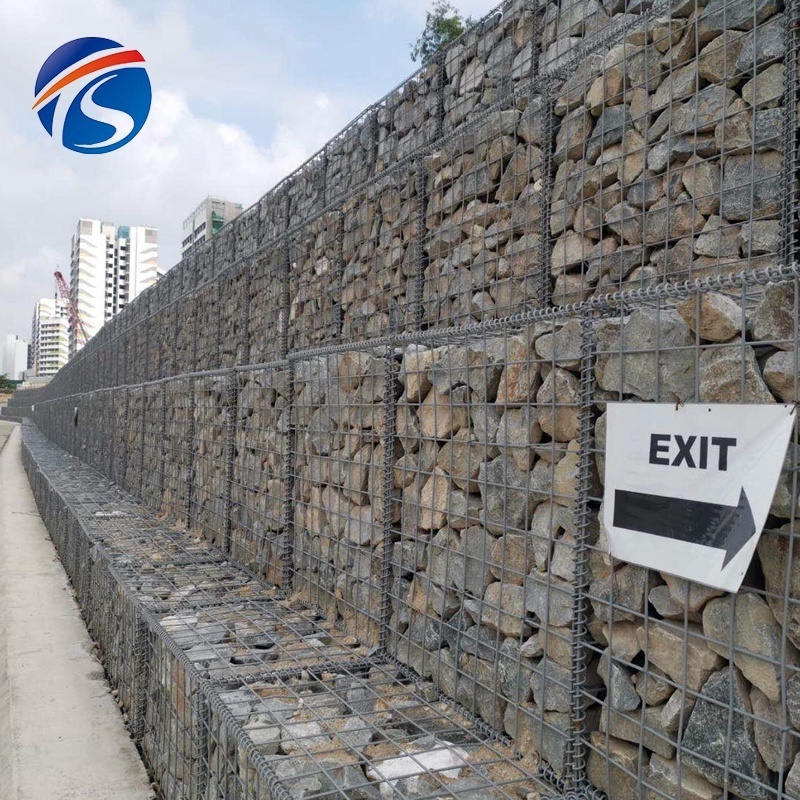 2x1x0.5m Galvanized Welded Rock Gabion Stone Cage Gabion Basket For Retaining Wall Gabion Fence