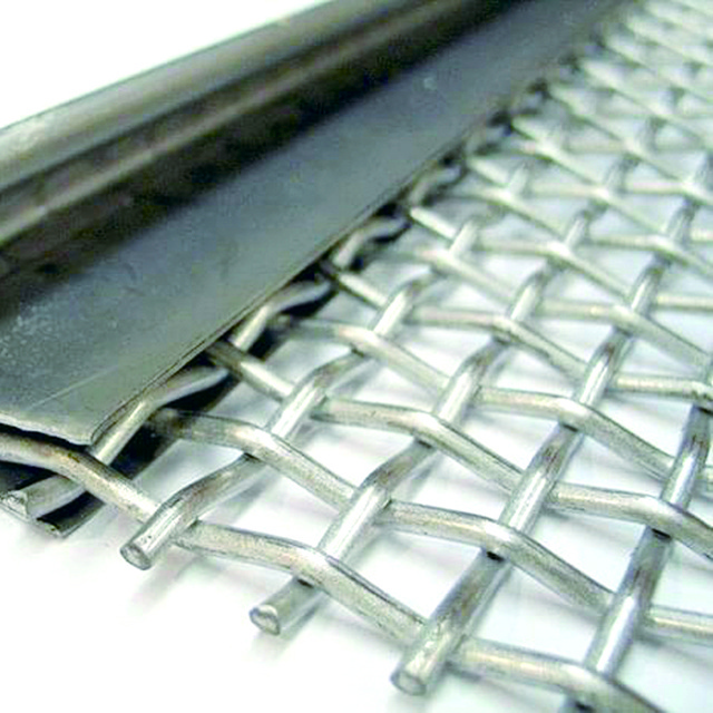 Stainless steel sieve mesh mine screen 304 316 stainless steel woven crimped wire mesh screen