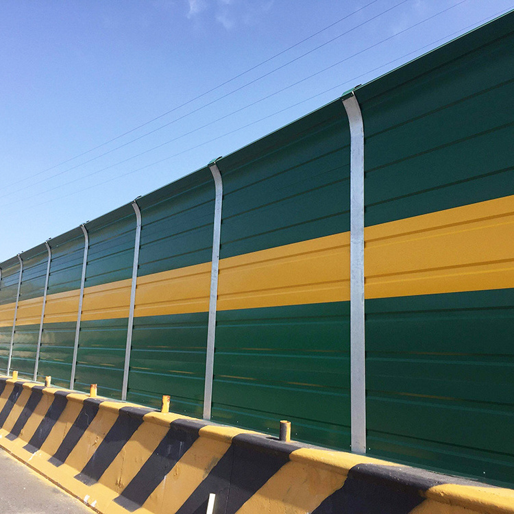 Acoustical Noise Barrier Panels Residential Noise Barrier Fencing Garden Sound Barrier