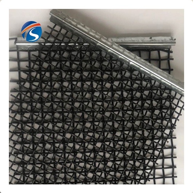 65mn Crimped Woven Wire Mesh Customized Stainless Steel Screen 1/2 Inch Mesh Bowl Vibrating Screen Window Screen Cloth