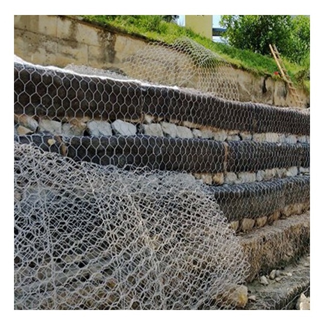 Anping shitai gabion basket galvanized hexagonal gabion retaining wall