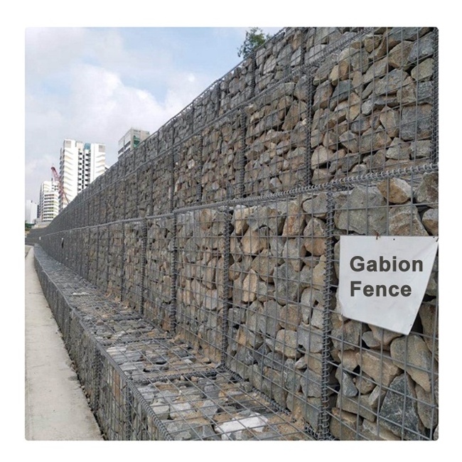 Hot Dip Galvanized Welded Gabion 1x1 Stainless Steel Welded Wire Mesh Gabion for Sale