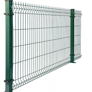 Heavy Gauge 3D Galvanized Steel Welded Curved PVC Coated 3D Wire Mesh Fence Panel