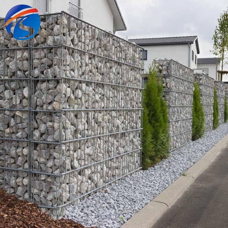 Retaining wall Gabion wall construction welded wire mesh gabion for sale