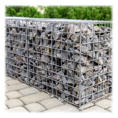 Best price gabion stone cage box gabion fence 200x100x50 galvanized welded gabion basket retaining wall