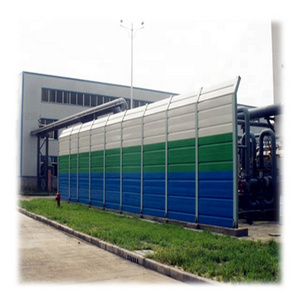 Acoustical Noise Barrier Panels Residential Noise Barrier Fencing Garden Sound Barrier