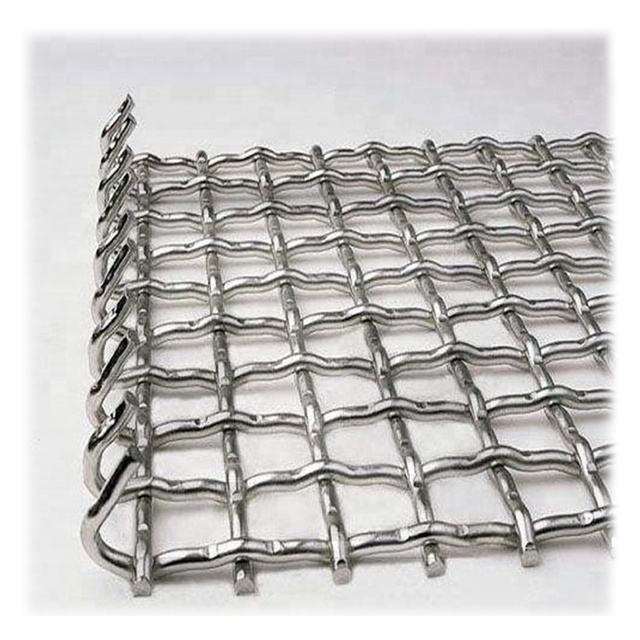 Vibrating Screen Mesh Stainless Steel Quarry Mining Screen Mesh Crimped Wire Mesh Screen