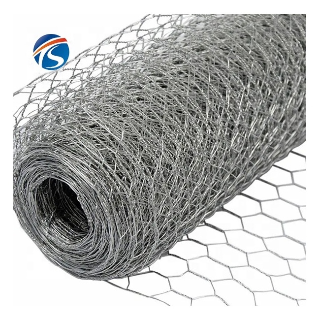 Galvanized hexagonal wire netting/hexagonal wire mesh/chicken coop wire mesh