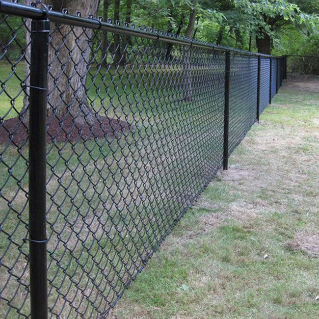 Galvanized Chain Link Fence Cyclone Wire Fence Price For Sale