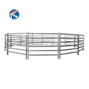 Livestock fence panels - galvanized metal corral sheep yard corral panels fence