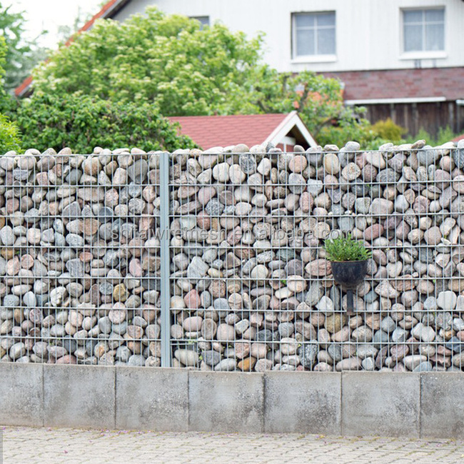 Retaining wall Gabion wall construction welded wire mesh gabion for sale