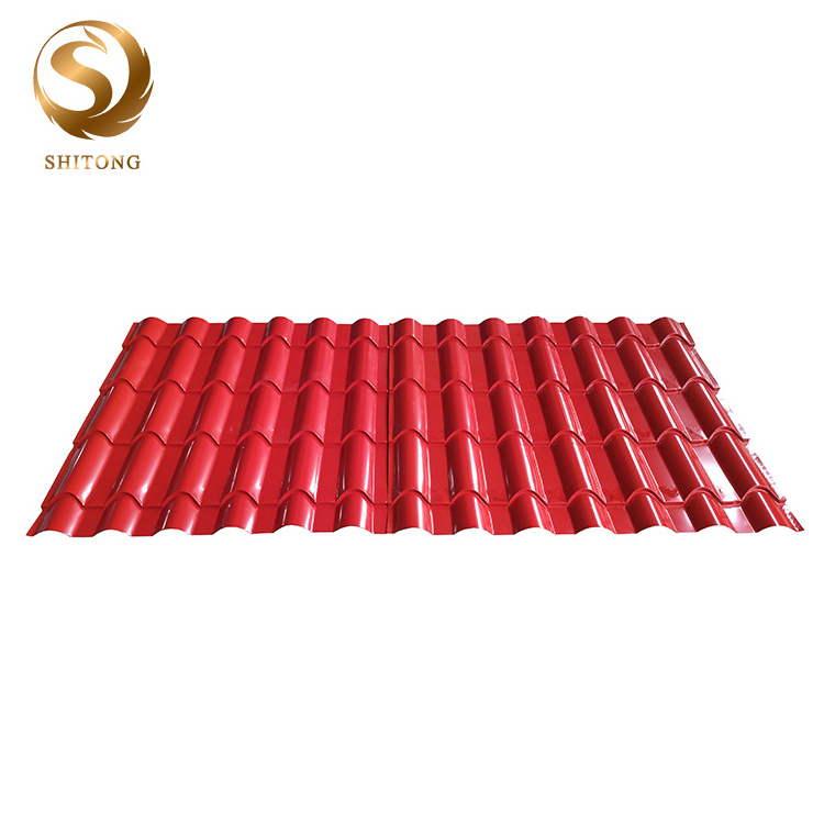 Roofing glazed tile panel machine steel sheet making machine