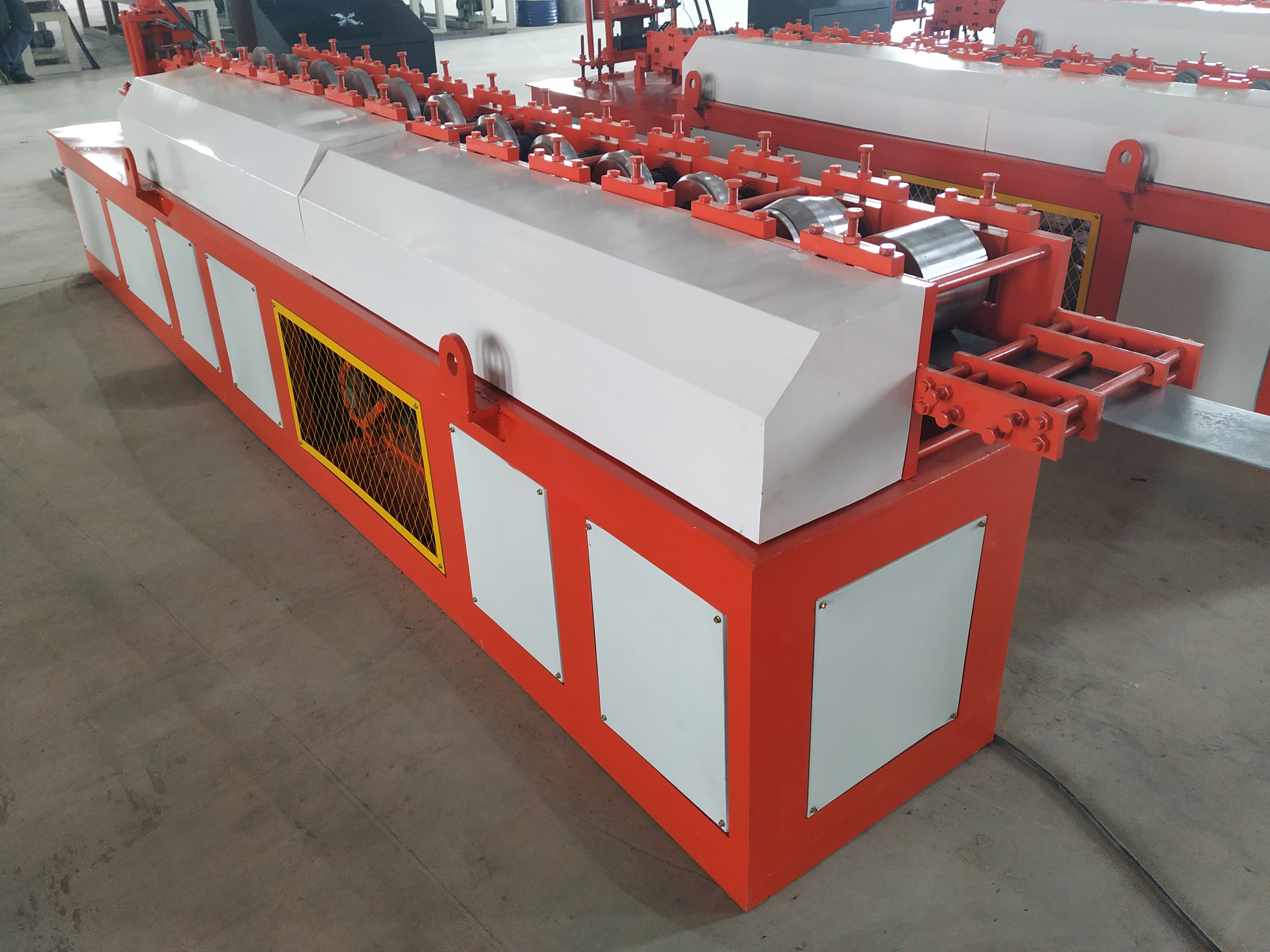 shutter door guide rail cold roll forming machine