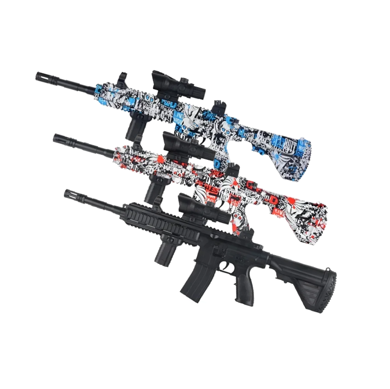 2024 Outdoor AK47 MP5 M416 toy gun Electric Splatter water beads bullet shooting game Gel Ball Blaster Gifts For Boys