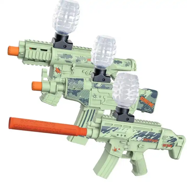 2024 Outdoor AK47 MP5 M416 toy gun Electric Splatter water beads bullet shooting game Gel Ball Blaster Gifts For Boys