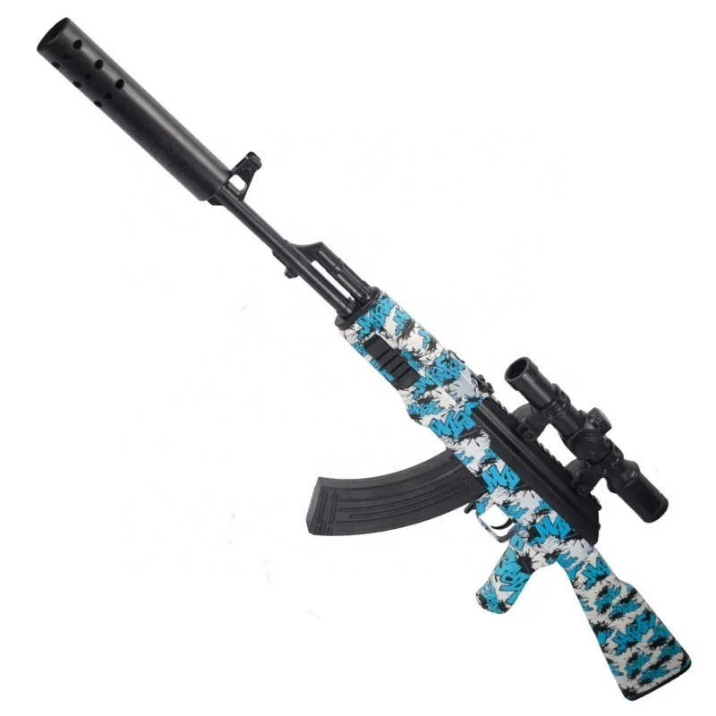 Wholesale Shooting Water Bomb Guns Ak 47 Pistola De Gel Hydrogel Gun Splatter Ball Toy Gun For Adults And Kids