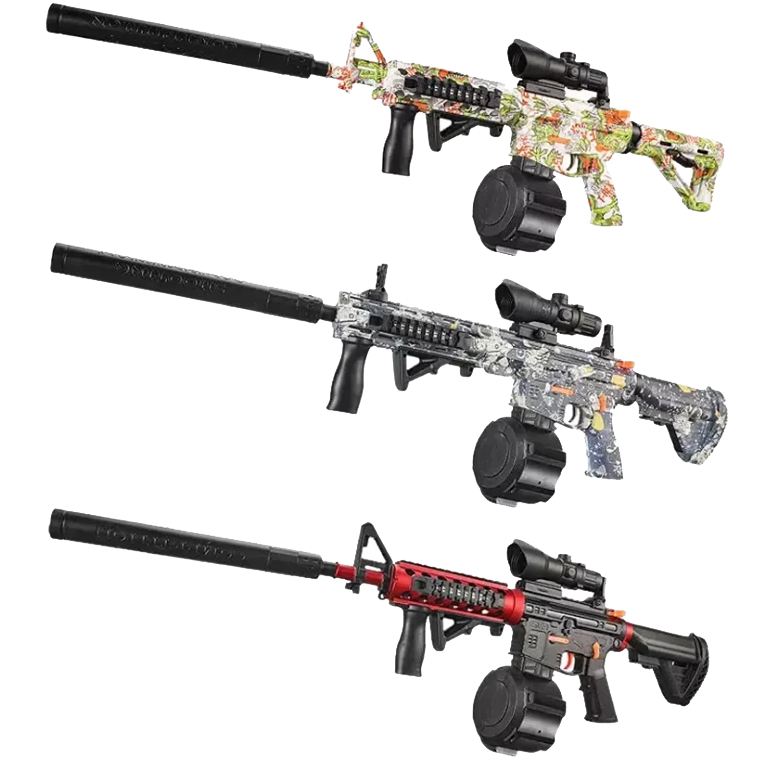 2024 Outdoor AK47 MP5 M416 toy gun Electric Splatter water beads bullet shooting game Gel Ball Blaster Gifts For Boys