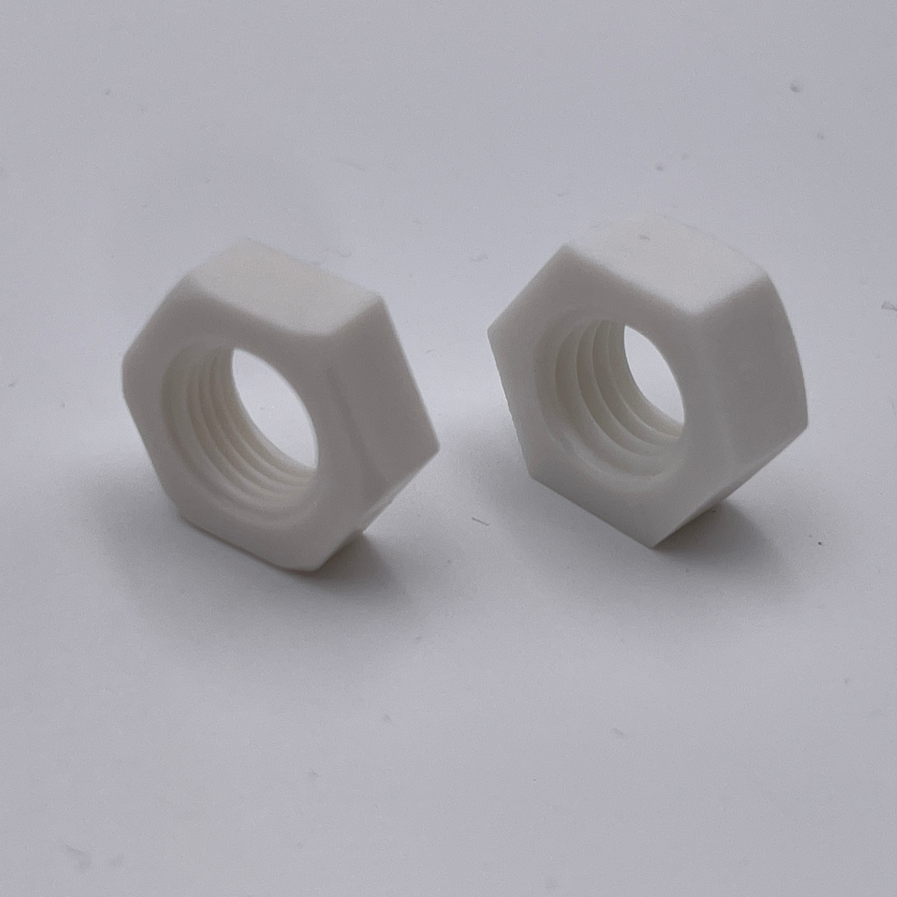 Cheap hex flange nut Hot sale Plastic Polyamide Nylon Pa66 Hex Nut Plastic Nuts