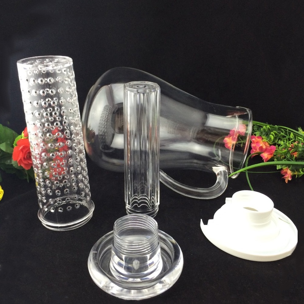 Plastic Tea Pots Clear Acrylic Fruit Infuser Water Pitcher With Lid And Handle Infusion Jug For Iced Tea Juice  Beverages